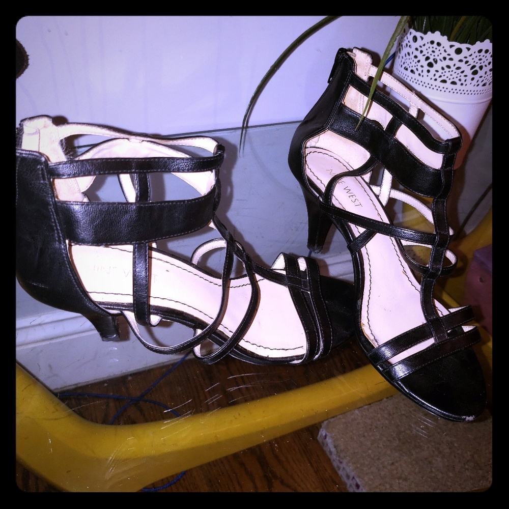 strappy heels